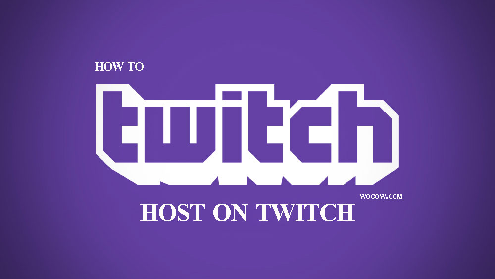how to host on Twitch